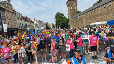 image and link to our pridecymru2023 pictures.