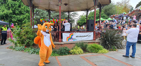 image and link to our prideintheport2022 pictures.